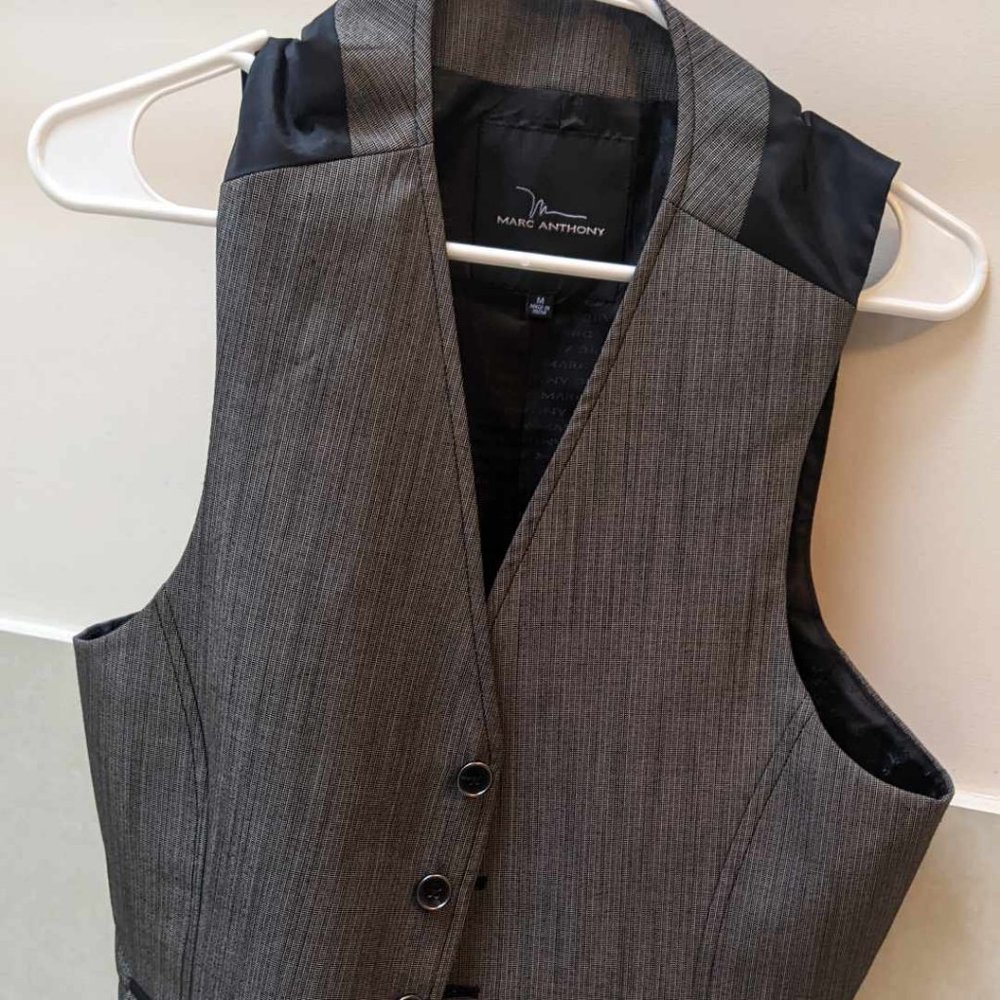 Mark Anthony gray vest